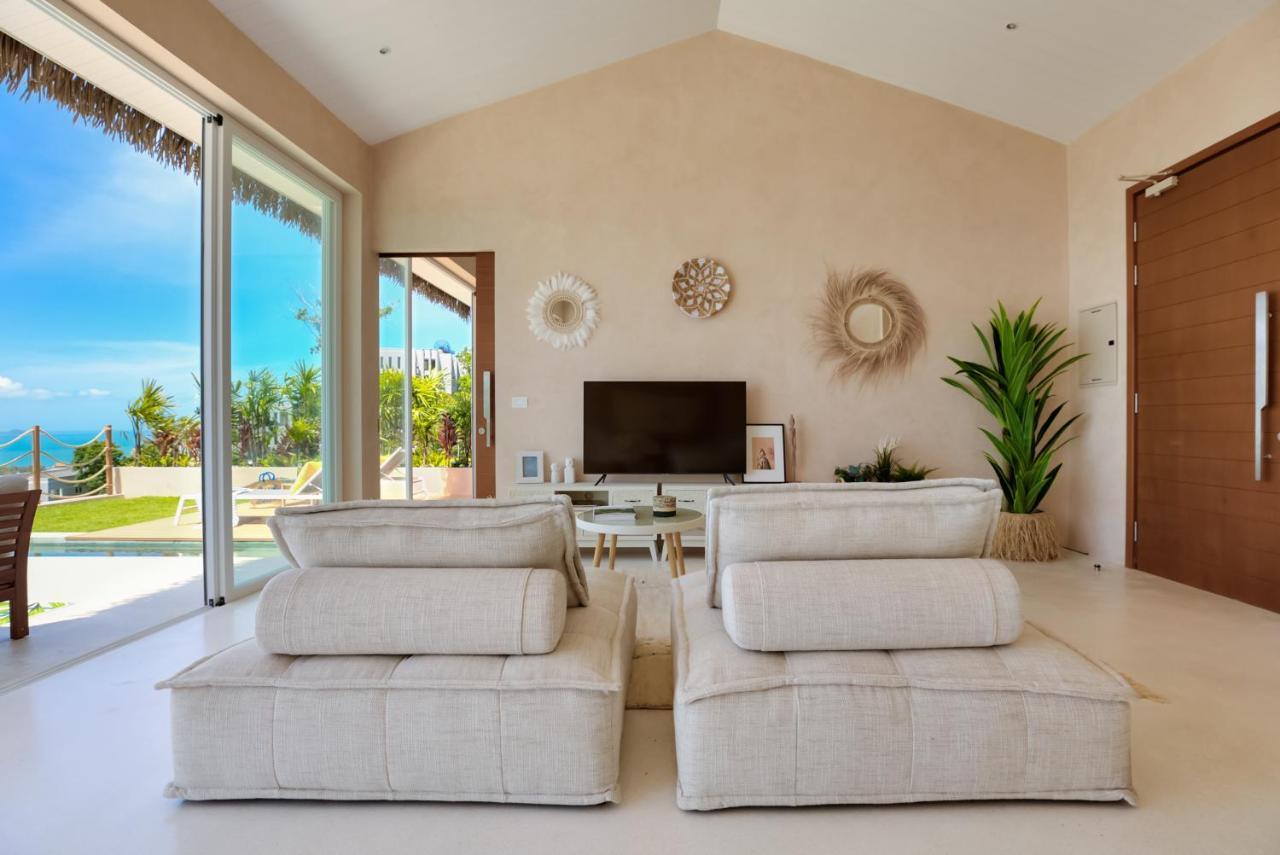 Tropical Seaview Villa With Pool Κο Σαμούι Εξωτερικό φωτογραφία